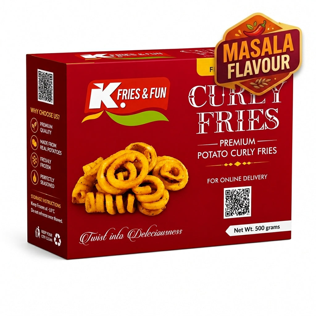 Curly Masala Fries