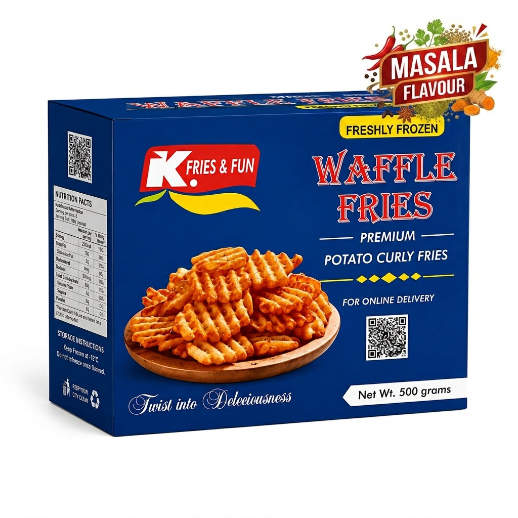 Waffle Masala fries