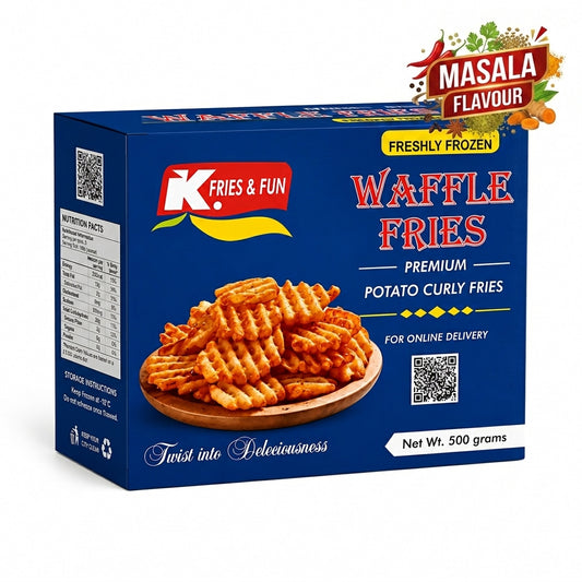 Waffle Masala fries